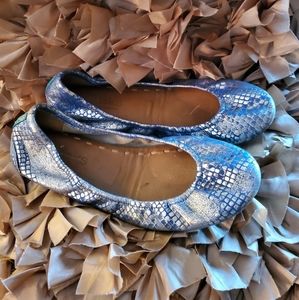 Paradise Blue Tieks Size 7
